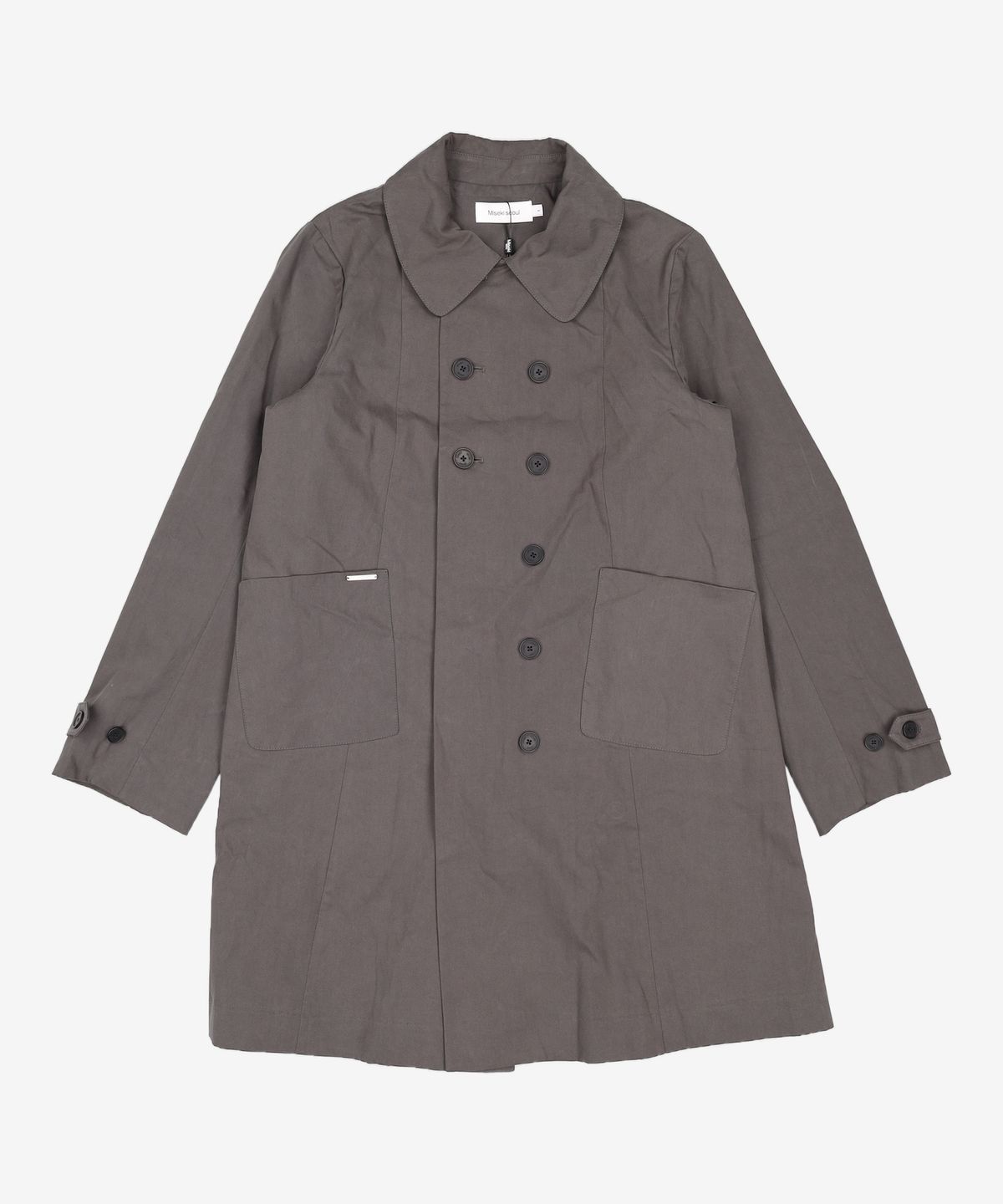 미세키서울(MISEKI SEOUL) Double button pleats trench coat 1