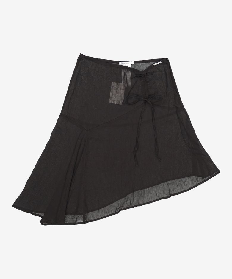 String sheer layered skirt 1