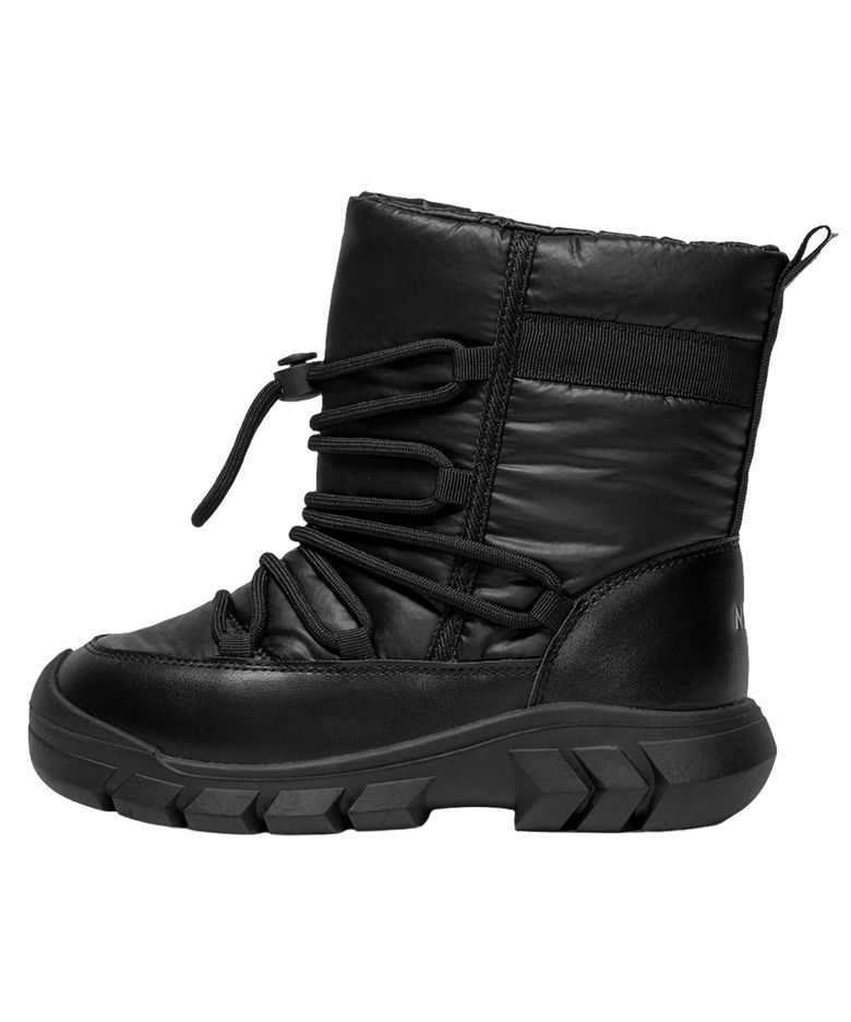 루카스 방한 퍼 패딩부츠 블랙 NE6FW09BLK