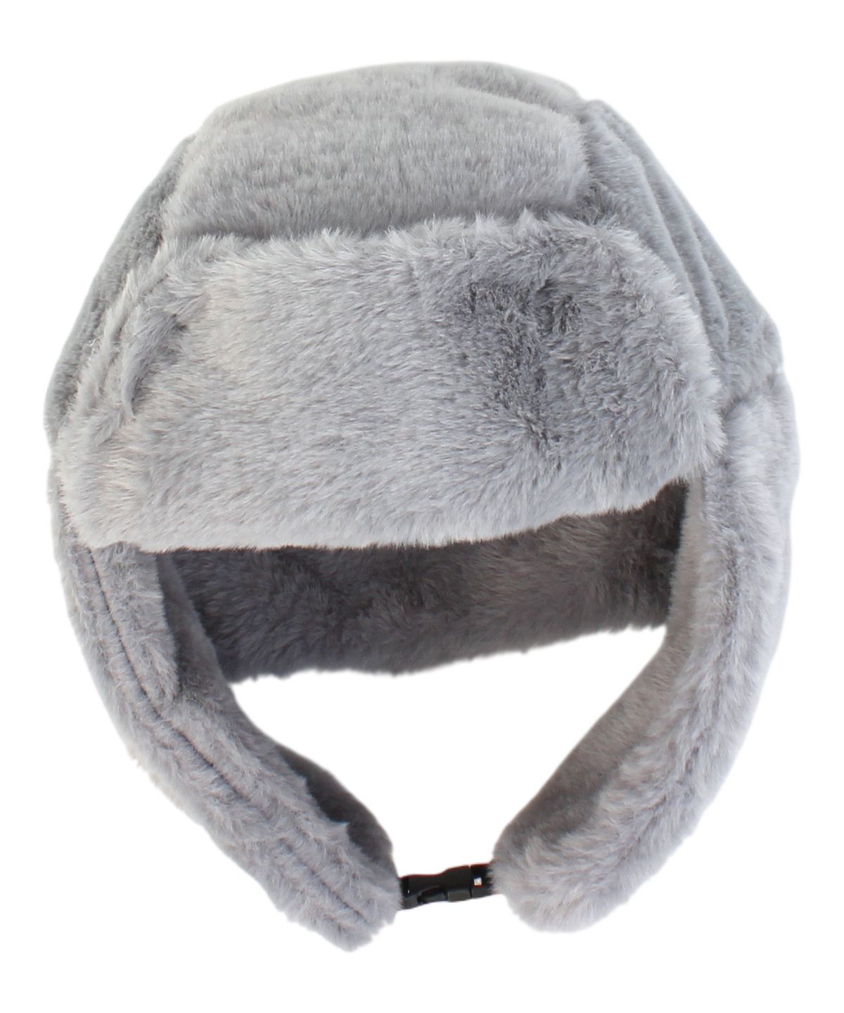 유니버셜 케미스트리(UNIVERSAL CHEMISTRY) Soft Fur Gray Aviator Hat 귀달이모자