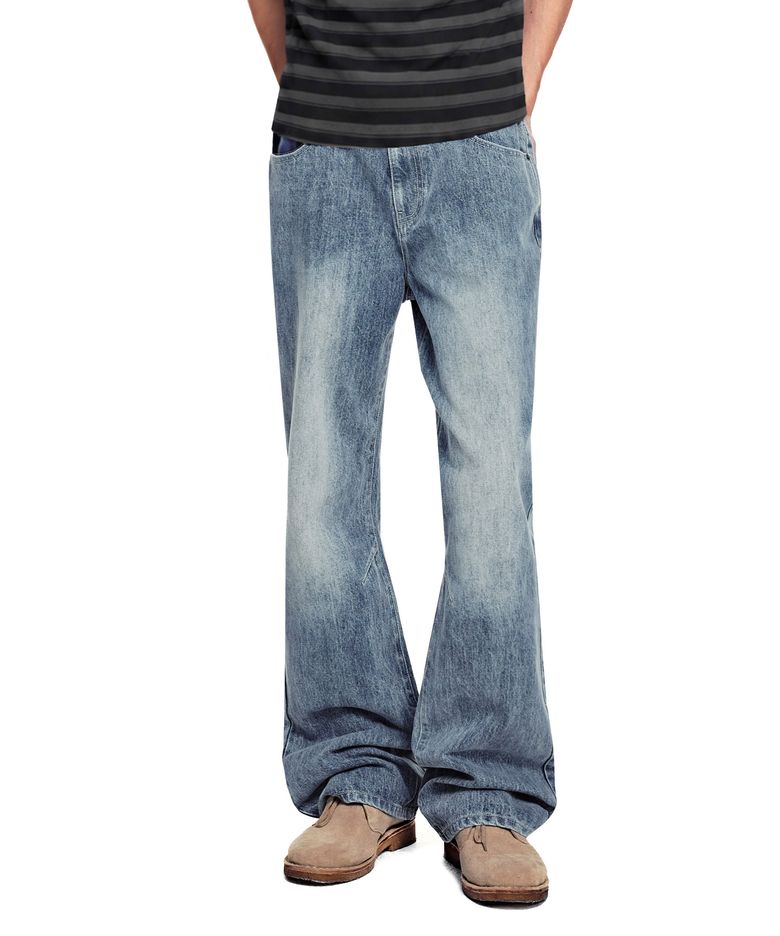 [옷미새 미홀 콜라보]Semi Flared Jeans [BLUE]_SEPT090BLUE