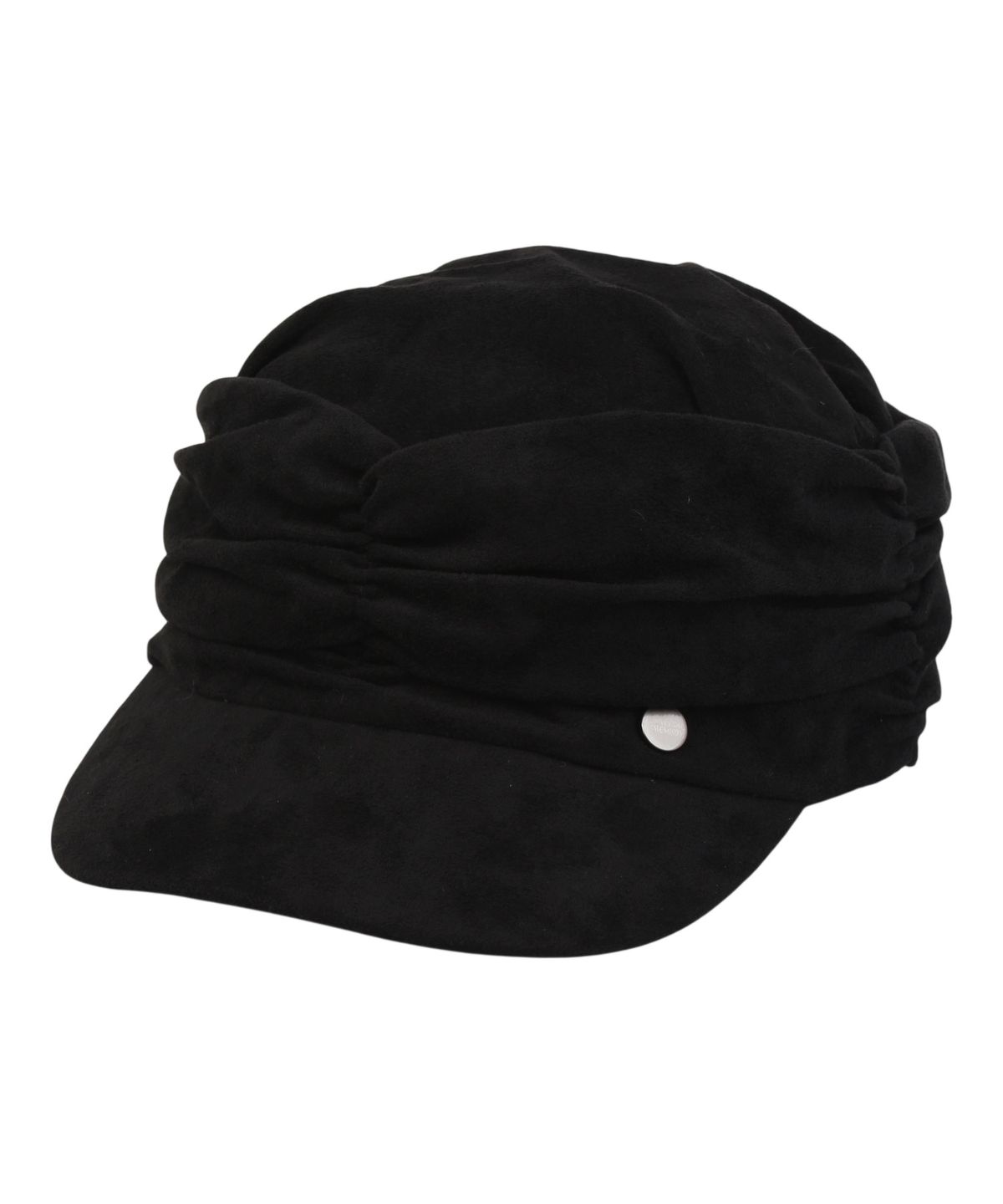 유니버셜 케미스트리(UNIVERSAL CHEMISTRY) Suade Wrinkle Black Banding Marine Cap 주름모자