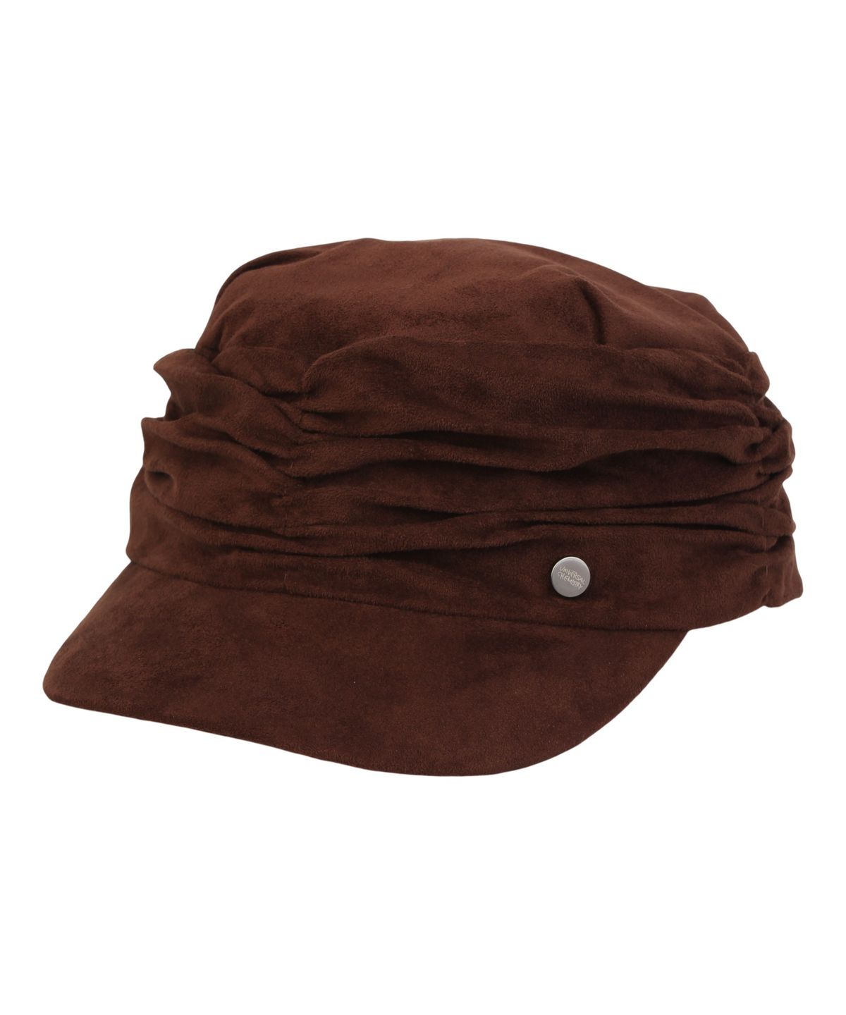 유니버셜 케미스트리(UNIVERSAL CHEMISTRY) Suade Wrinkle Brown Banding Marine Cap 주름모자