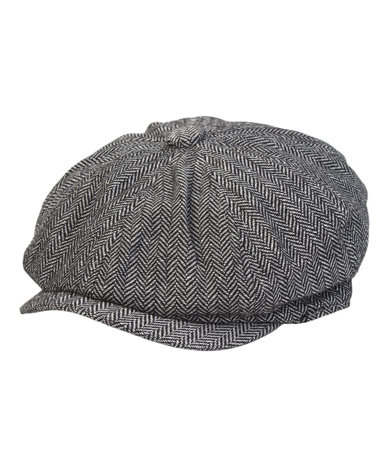 Herringbone Logo Gray Banding Huntingcap 헌팅캡