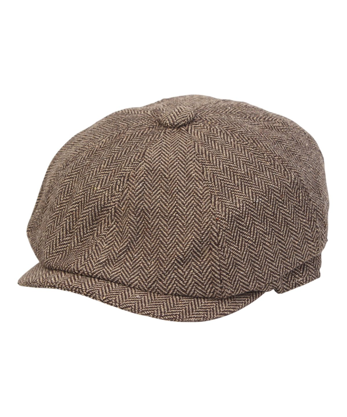 유니버셜 케미스트리(UNIVERSAL CHEMISTRY) Herringbone Logo Brown Banding Huntingcap 헌팅캡