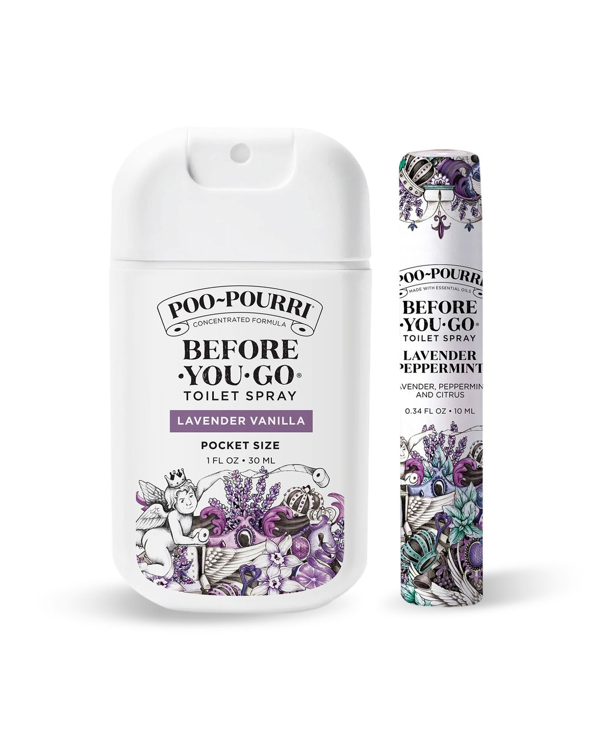 푸푸리(POOPOURRI) 토일렛퍼퓸 포켓스프레이 10ml + 30ml