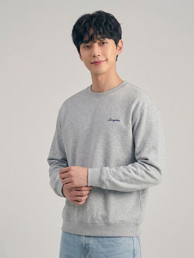 공용 기모 프론트 스몰 백 빅 맨투맨_055(10590-031-810-12)