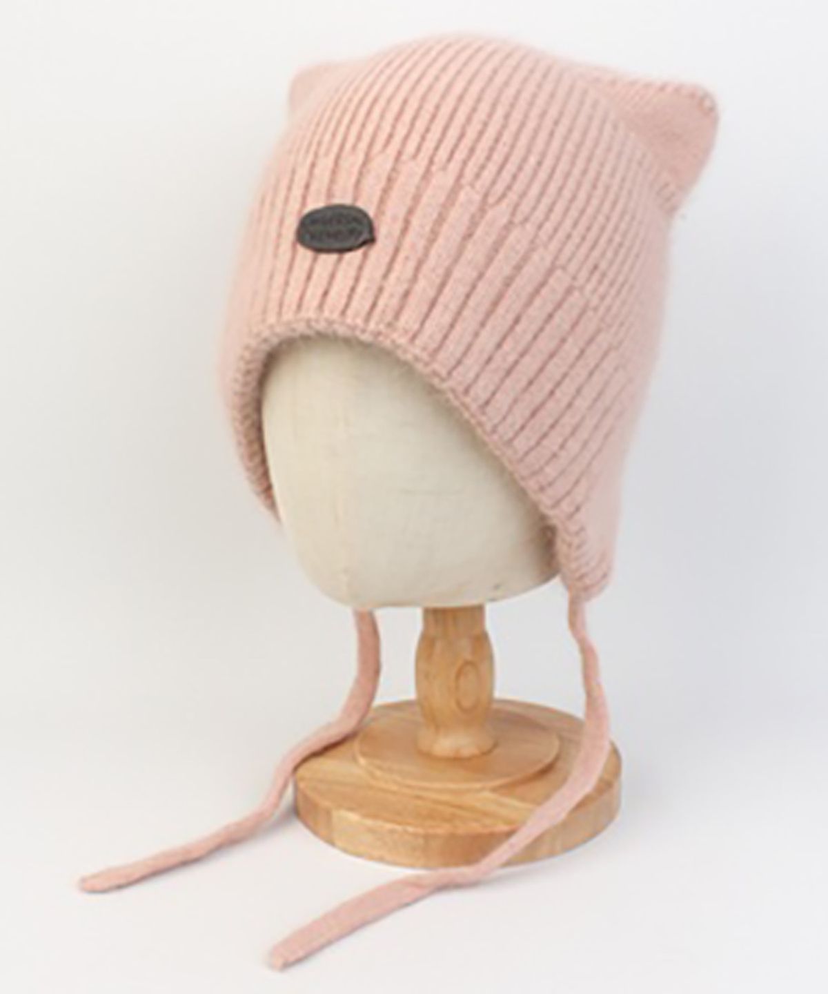 유니버셜 케미스트리(UNIVERSAL CHEMISTRY) Soft Wool Cat Pink Bonnet Hat 고양이모자