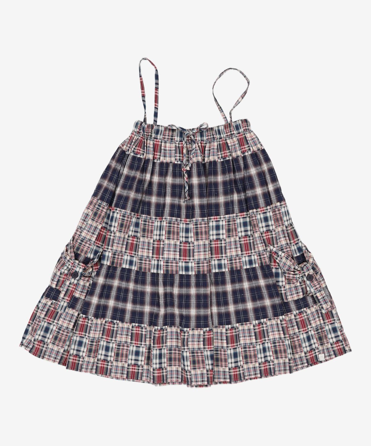뚜오미오(TUOMIO) 2-WAY PATCHWORK SKIRT 65