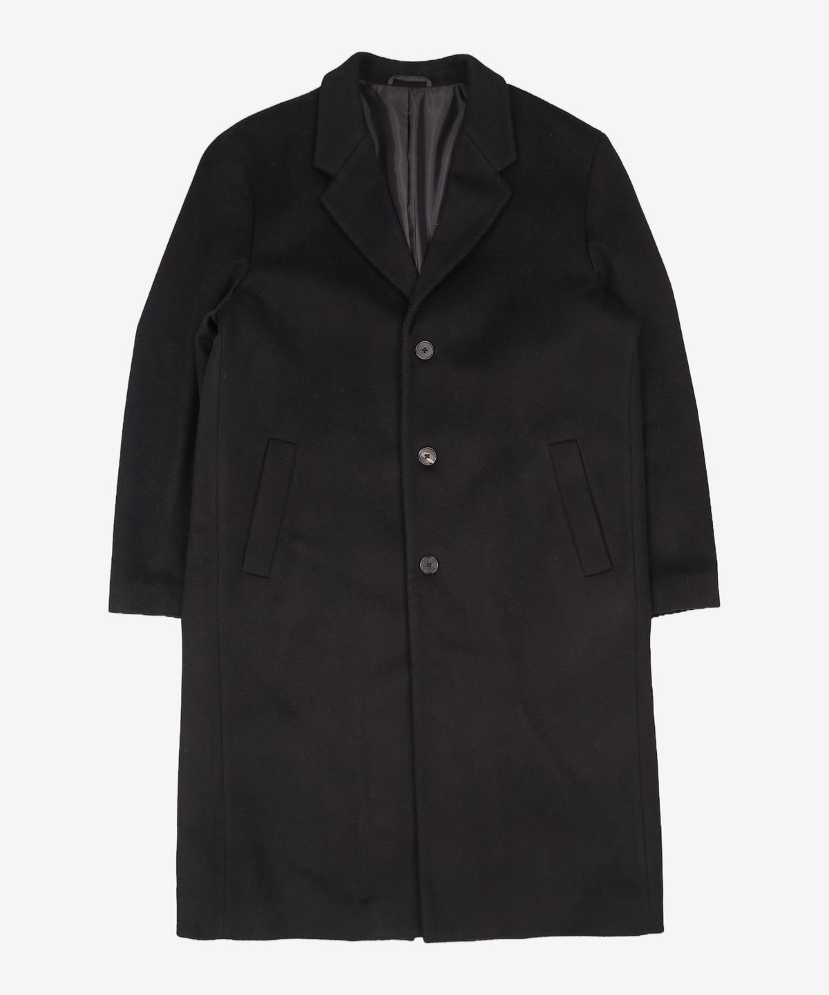 더니트컴퍼니(THEKNITCOMPANY) 22FW 캐시미어 블렌드 싱글 체스터 코트 XL