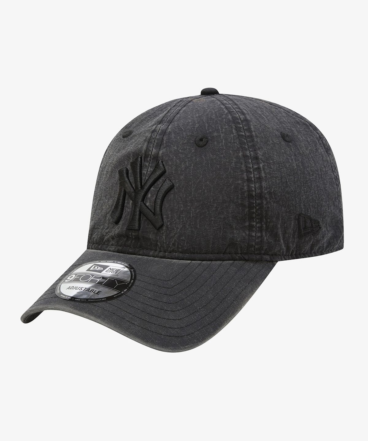 뉴에라(NEW ERA) MLB 뉴욕 양키스 빈티지 나일론 언스트럭쳐 볼캡 블랙 15444133