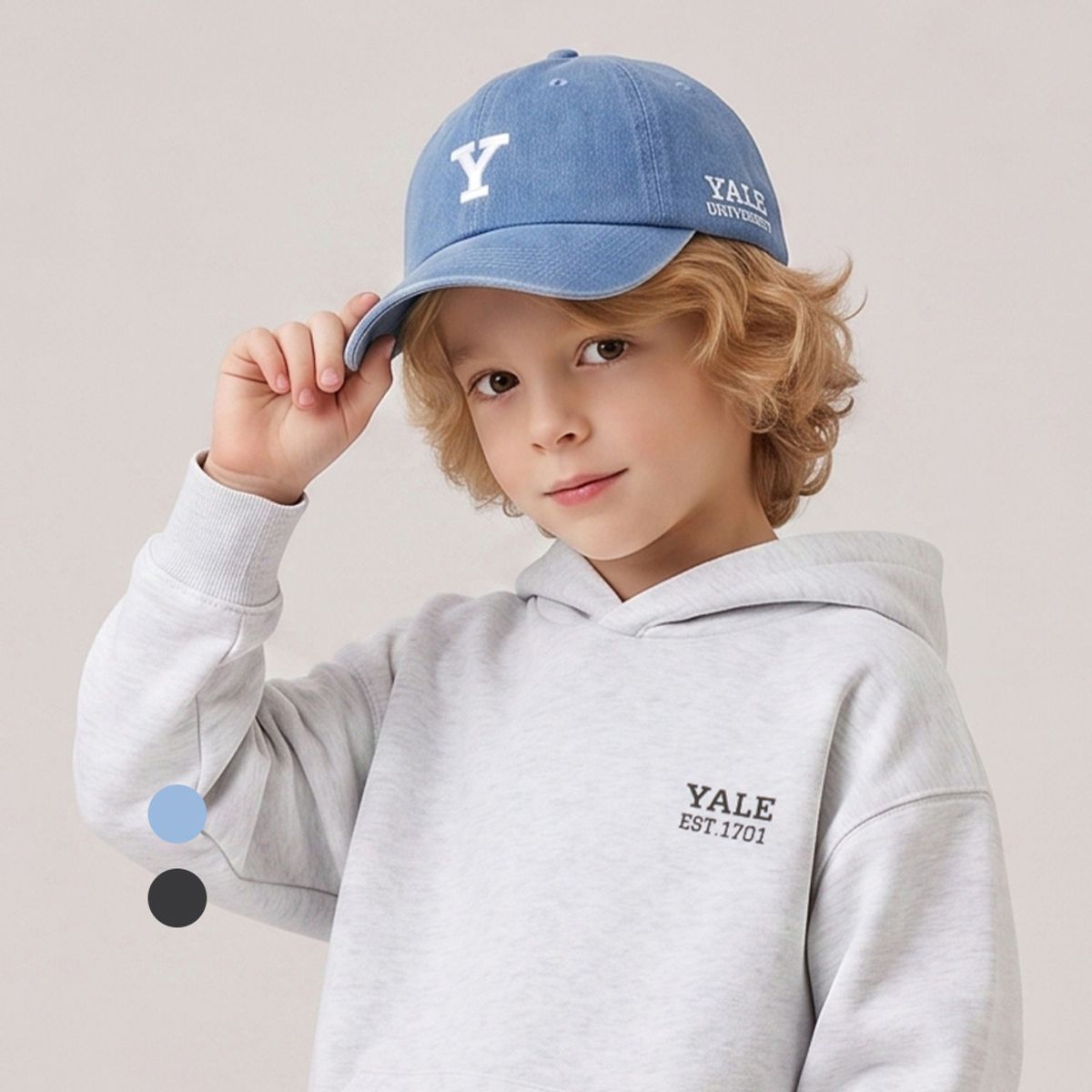 예일키즈(YALE KIDS) 데님 볼캡 YJCCBCF53544