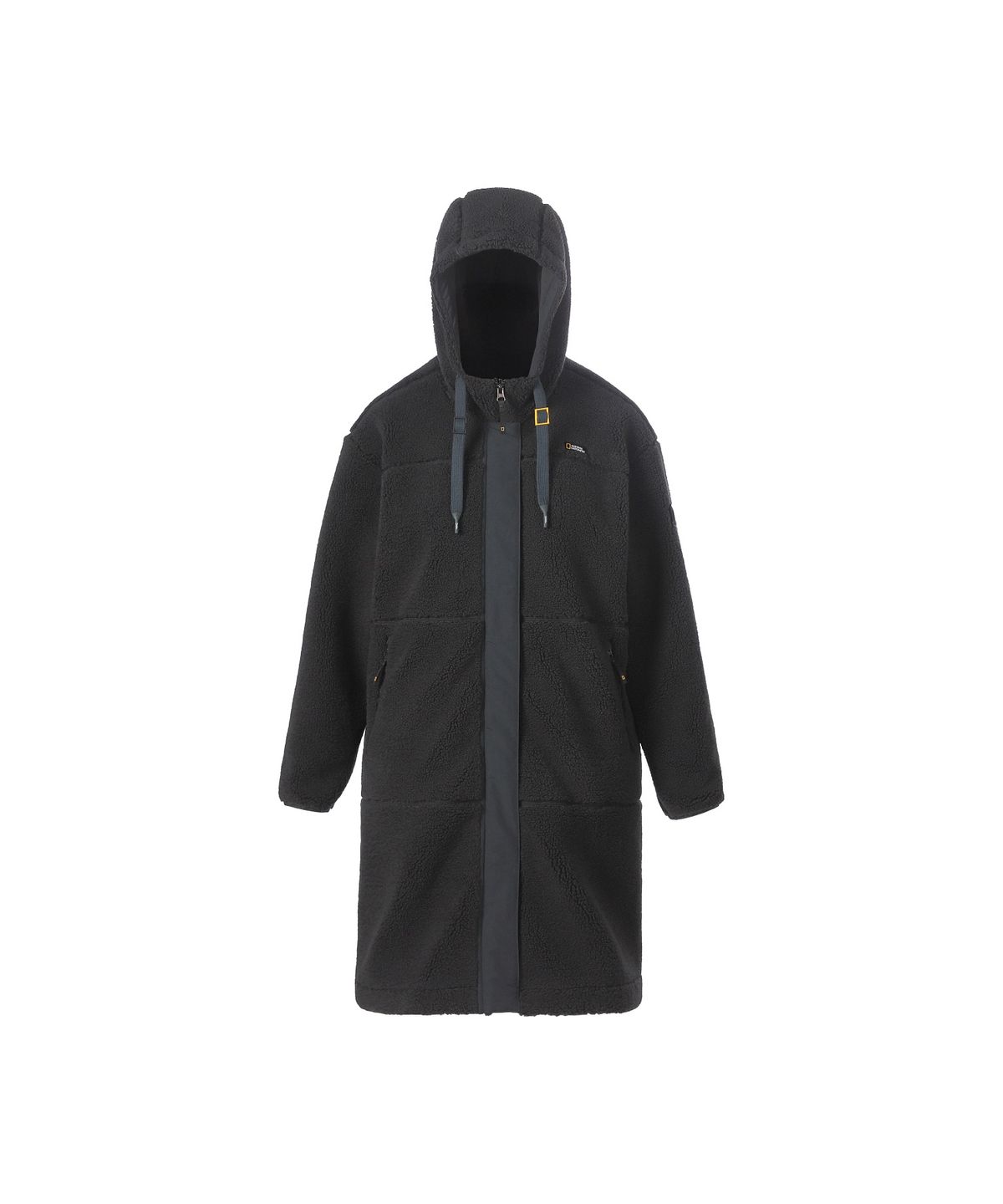 내셔널지오그래픽(NATIONALGEOGRAPHIC) 여성 코스토니 플리스 롱기장 자켓 WOOD GREY N264WFJ151