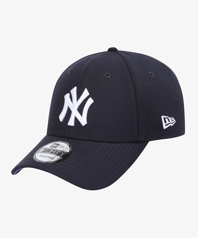 MLB 뉴욕 양키스 월드 시리즈 패치 볼캡 네이비/퍼플 15411768