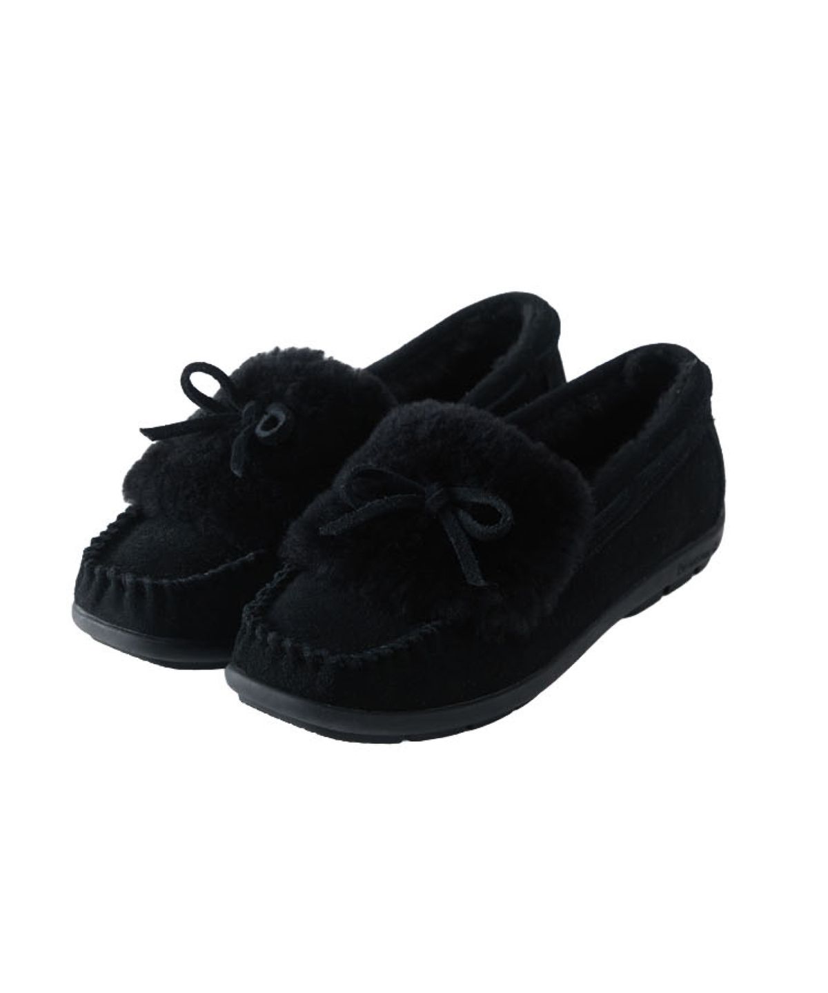 베어파우(BEARPAW) ESTELLE 양털모카신 블랙 (3990001SD-W)