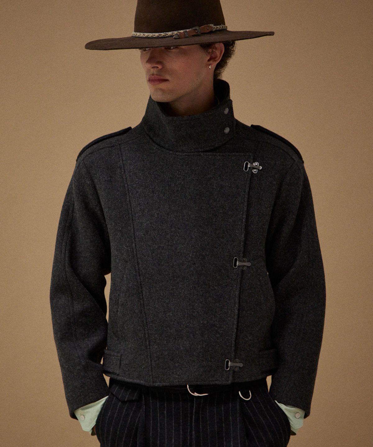 펜필드(PENFIELD) [PF]울 덱 라이더 자켓_FS4WJ001