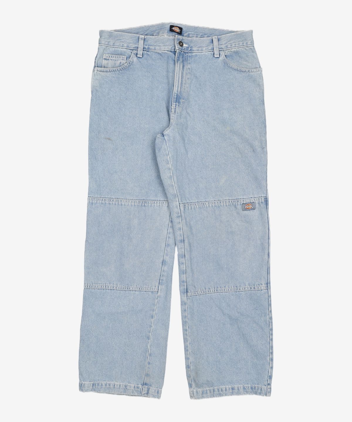 디키즈(DICKIES) 더블니 85283 루즈핏 데님팬츠 Light Denim W34/L32