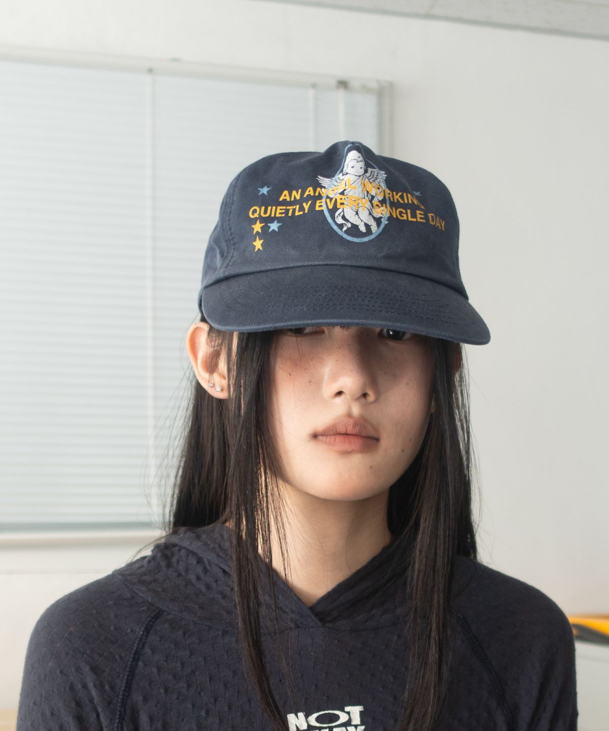캐주얼 매뉴얼(KASUAL MANUAL) ANGEL WORKING CAP - WASHED NAVY