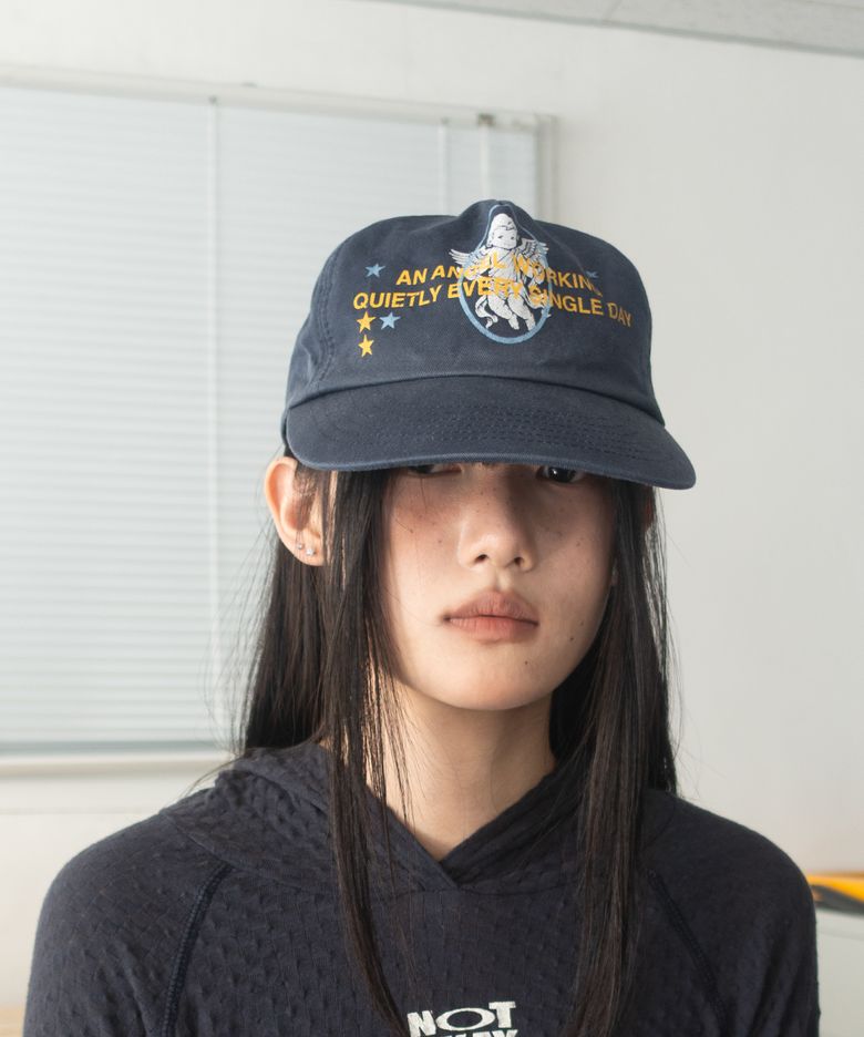 ANGEL WORKING CAP - WASHED NAVY
