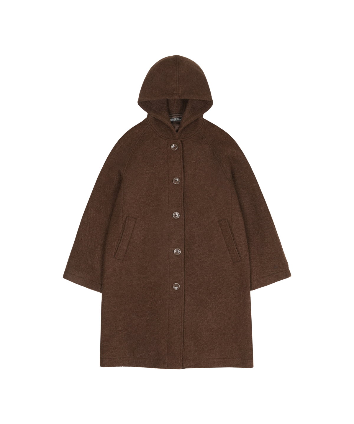 코이세이오 038(COYSEIO 038) 038 HOODED LONG COAT BROWN