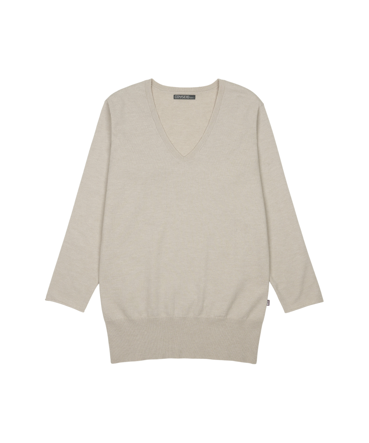 코이세이오 038(COYSEIO 038) 038 V-NECK KNIT ONE PIECE BEIGE
