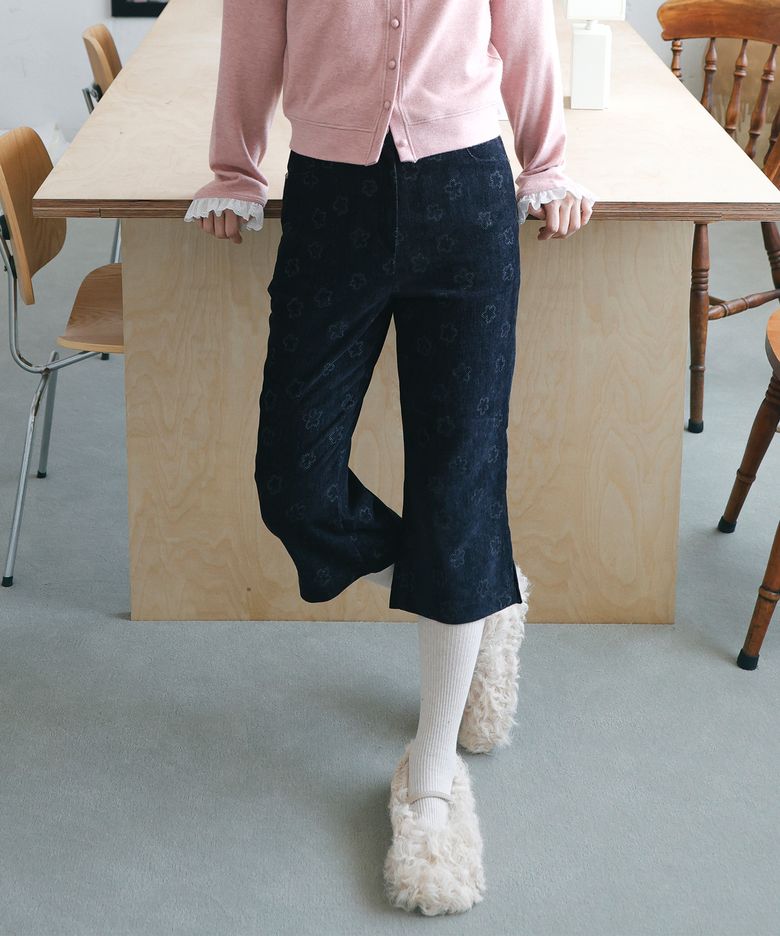 Powder Capri Pants_indigo