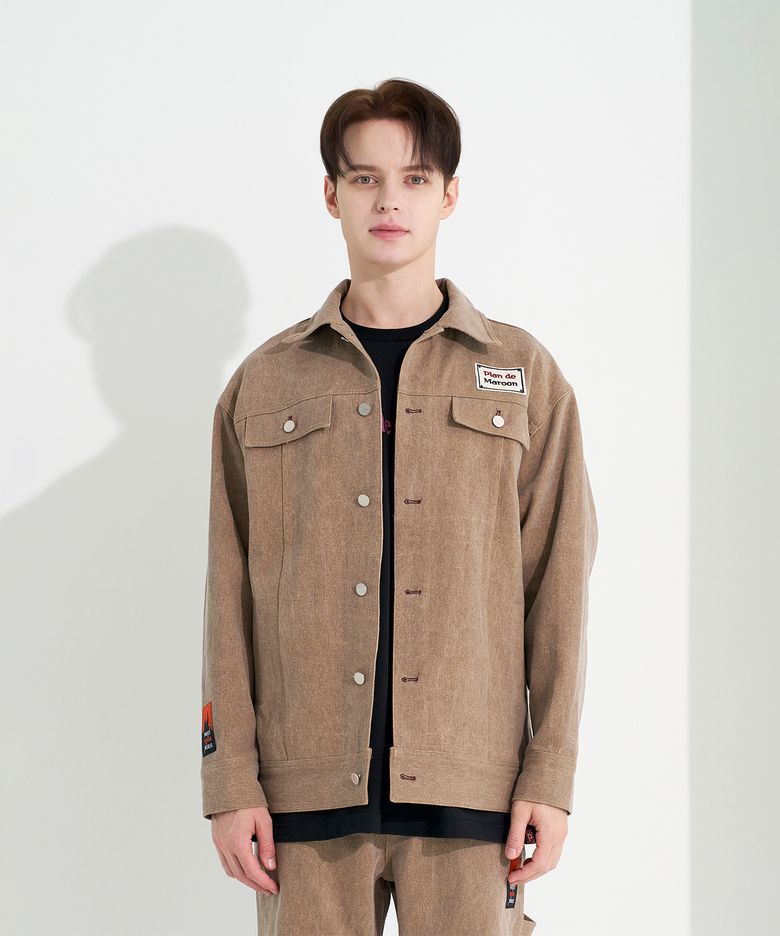 PIGMENT JACKET_BROWN