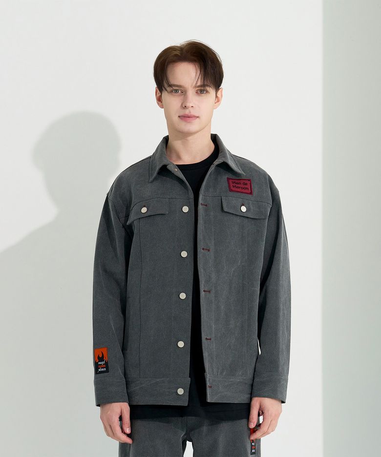 PIGMENT JACKET_GREY