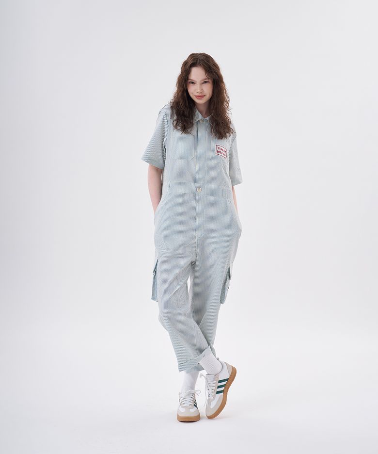 SEERSUCKER JUMPSUIT_SKY BLUE STRIPE