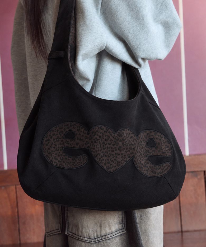 Reversible leopard 호보팩 AC802 (블랙)