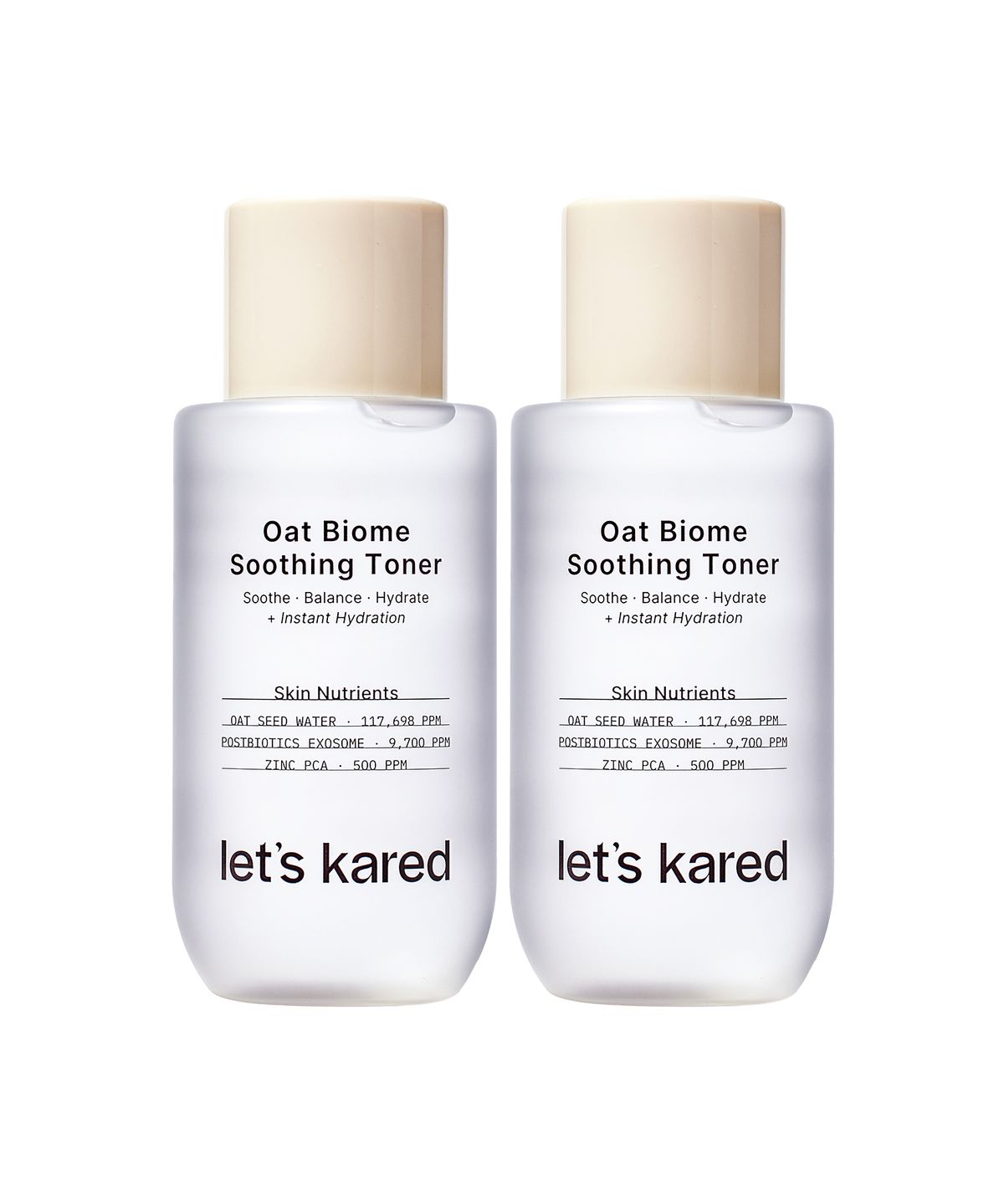 케어드(KARED) [2개 구성] 오트 바이옴 수딩 토너 200ml