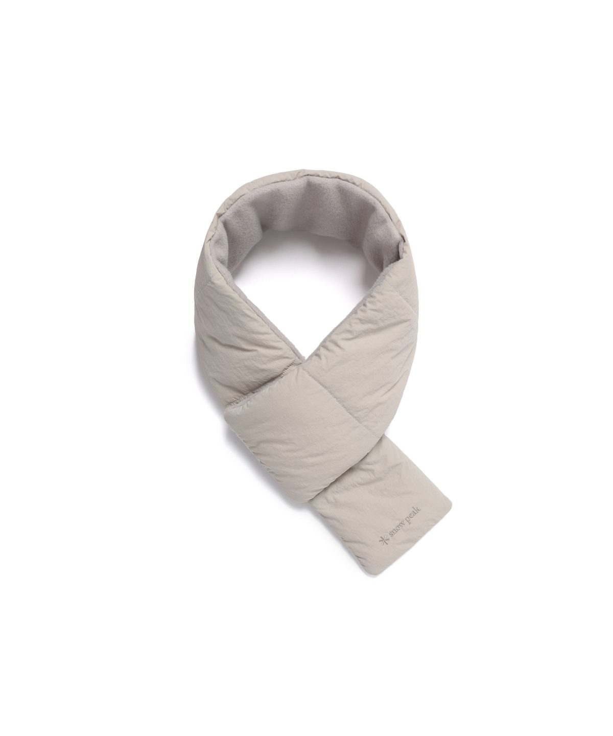 스노우피크 어패럴(SNOWPEAK APPAREL) 랜드 씬클라우드 머플러 (S26WUGWA12) Light Beige