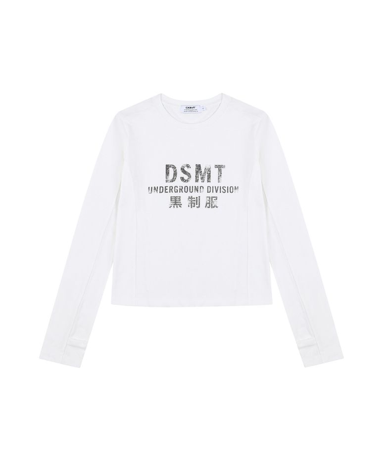 UNDERGROUND DIVISION LONG SLEEVE_WHITE