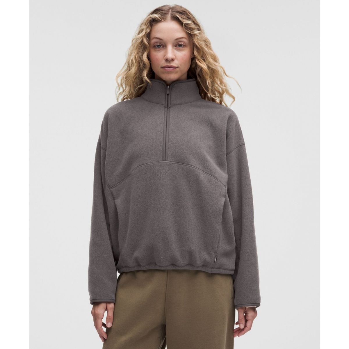 룰루레몬(LULULEMON) Polartec 200 시리즈 플리스 하프집