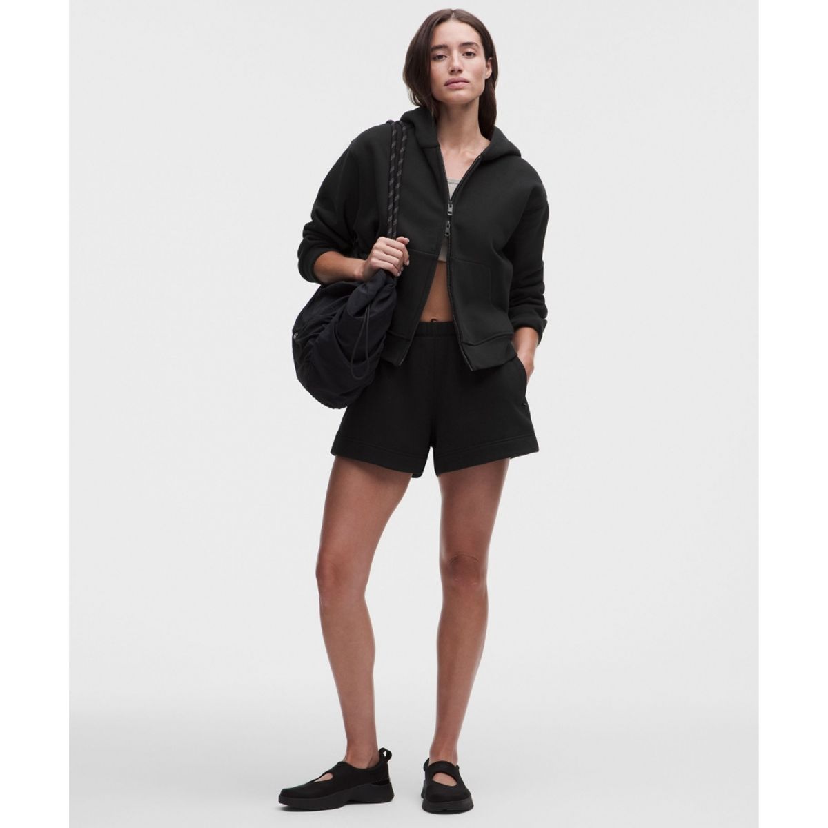 룰루레몬(LULULEMON) 우먼스 스테디 스테이트 SuperLoft 풀집 후디