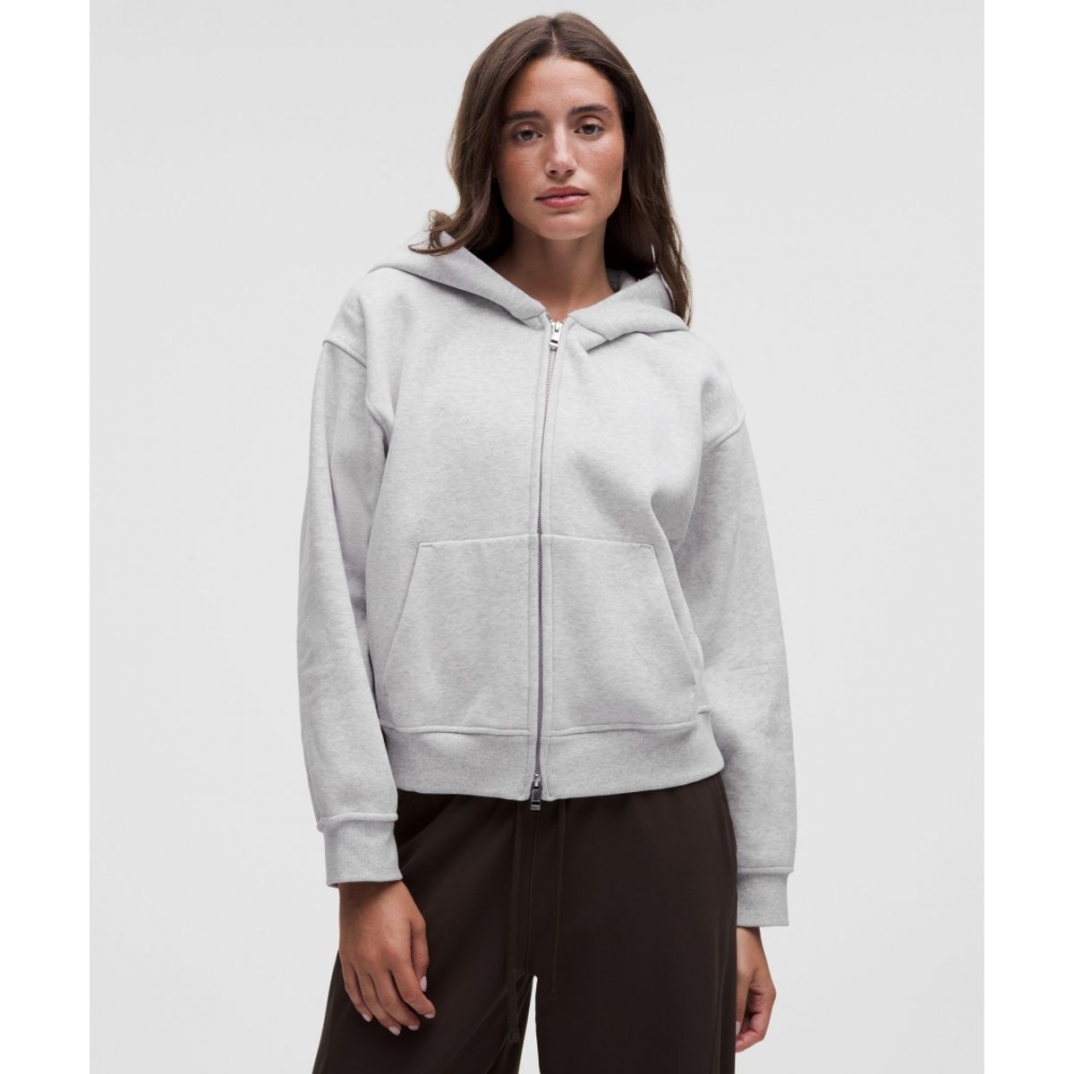 룰루레몬(LULULEMON) 우먼스 스테디 스테이트 SuperLoft 풀집 후디