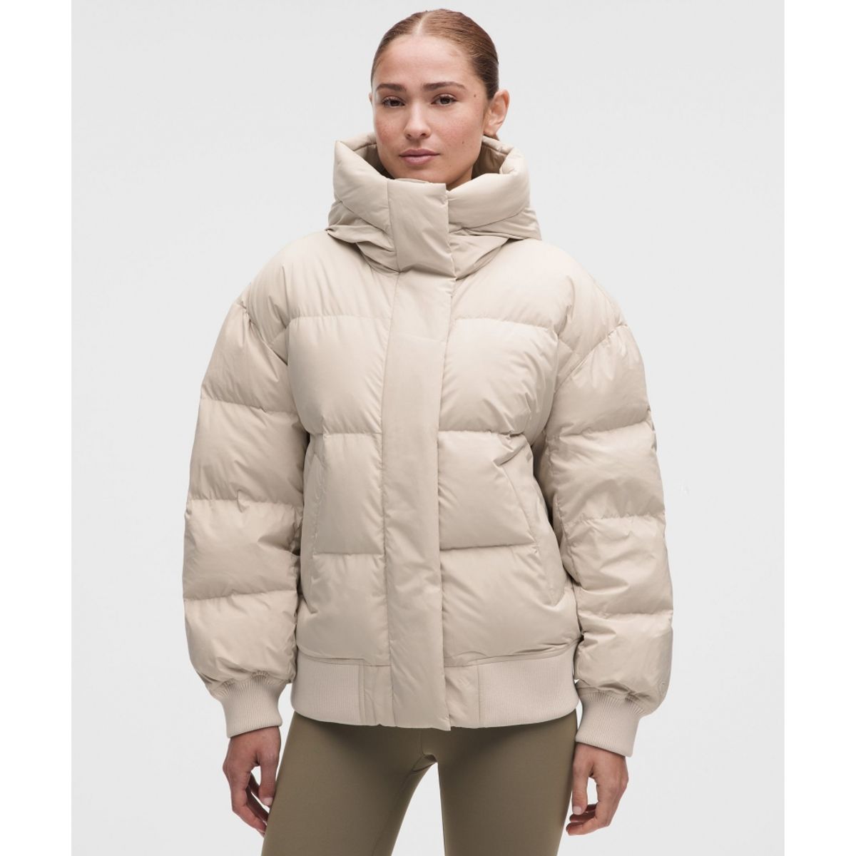 룰루레몬(LULULEMON) 우먼스 원더 퍼프 보머 후디