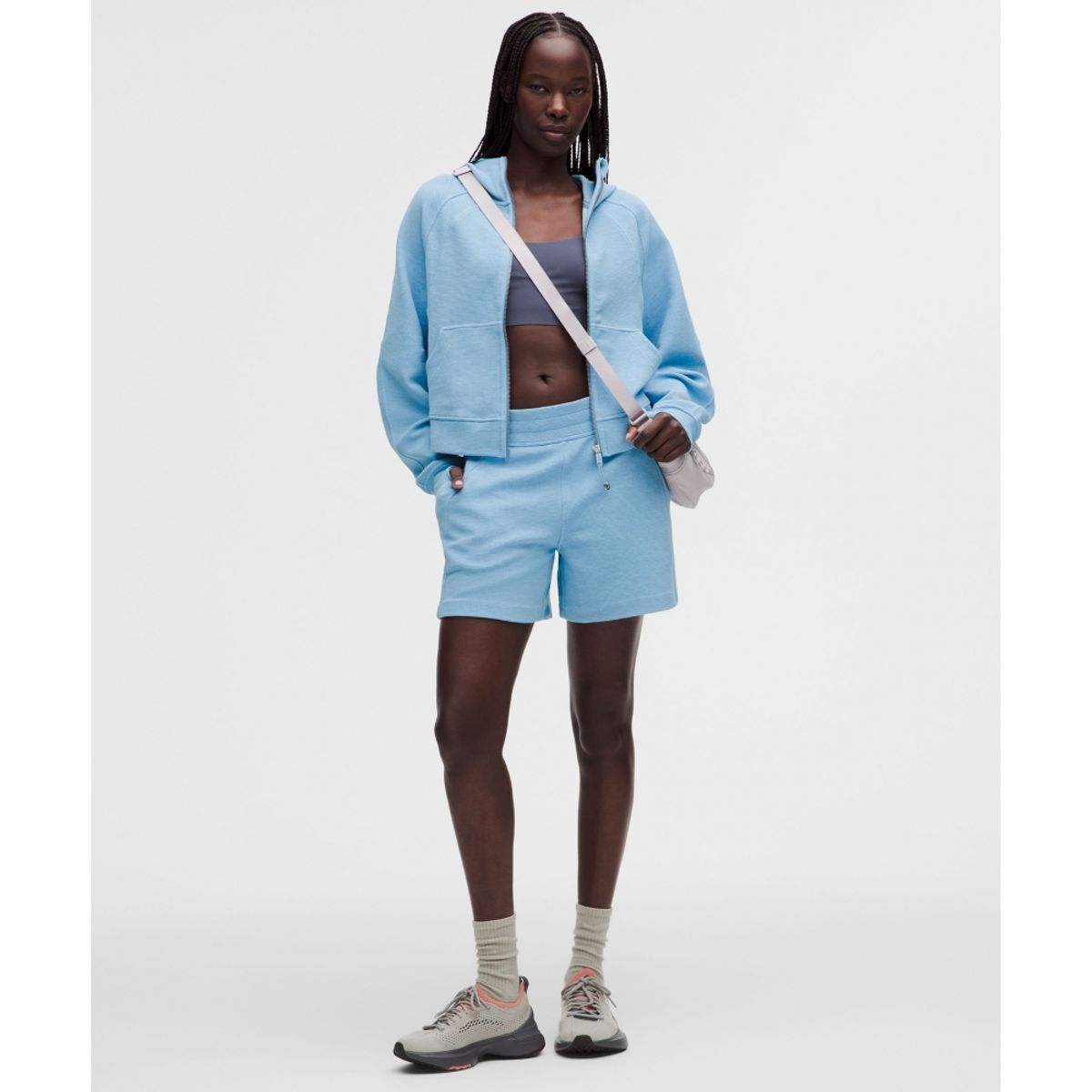 룰루레몬(LULULEMON) 스쿠바 하이라이즈 쇼츠 5inch *와플