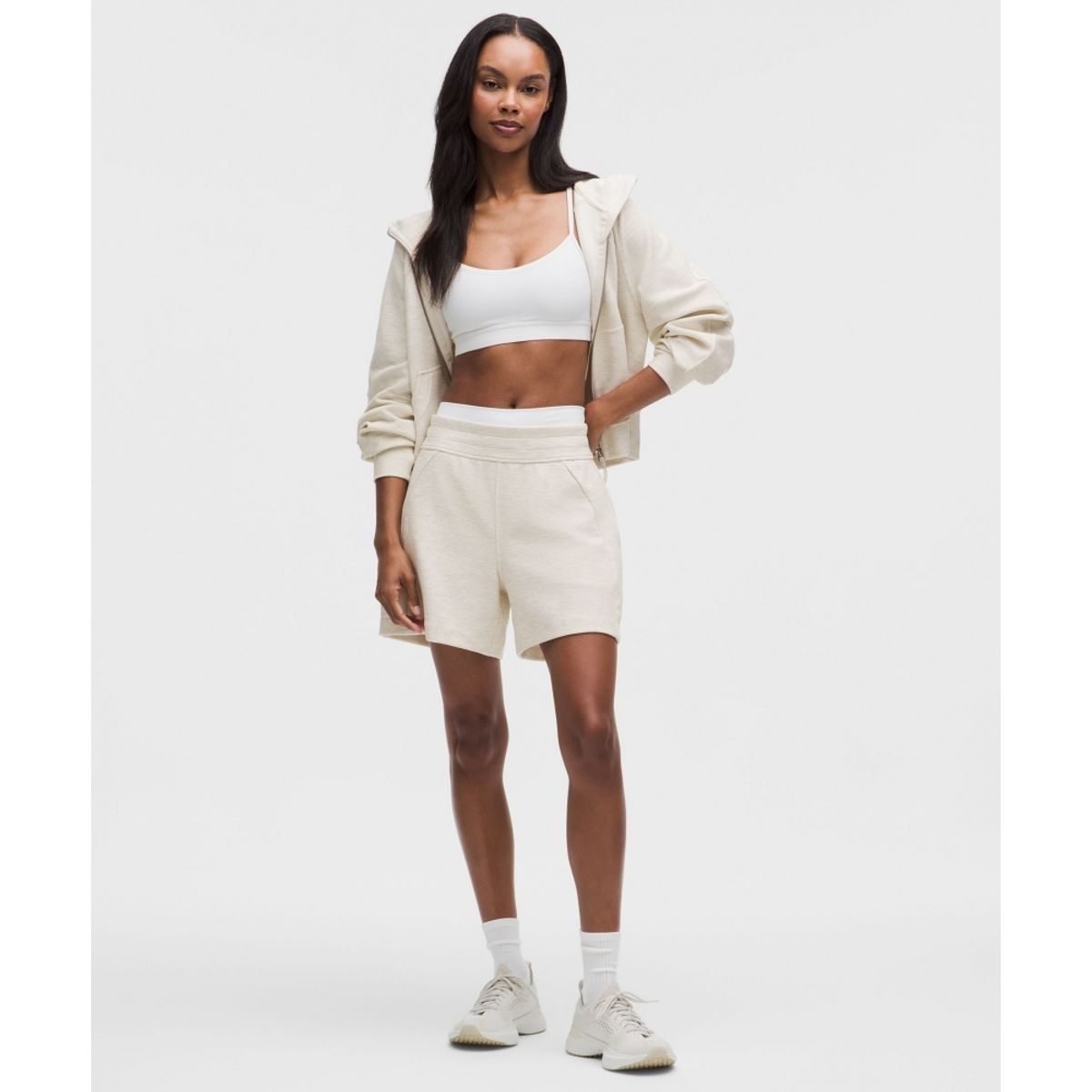 룰루레몬(LULULEMON) 스쿠바 하이라이즈 쇼츠 5inch *와플