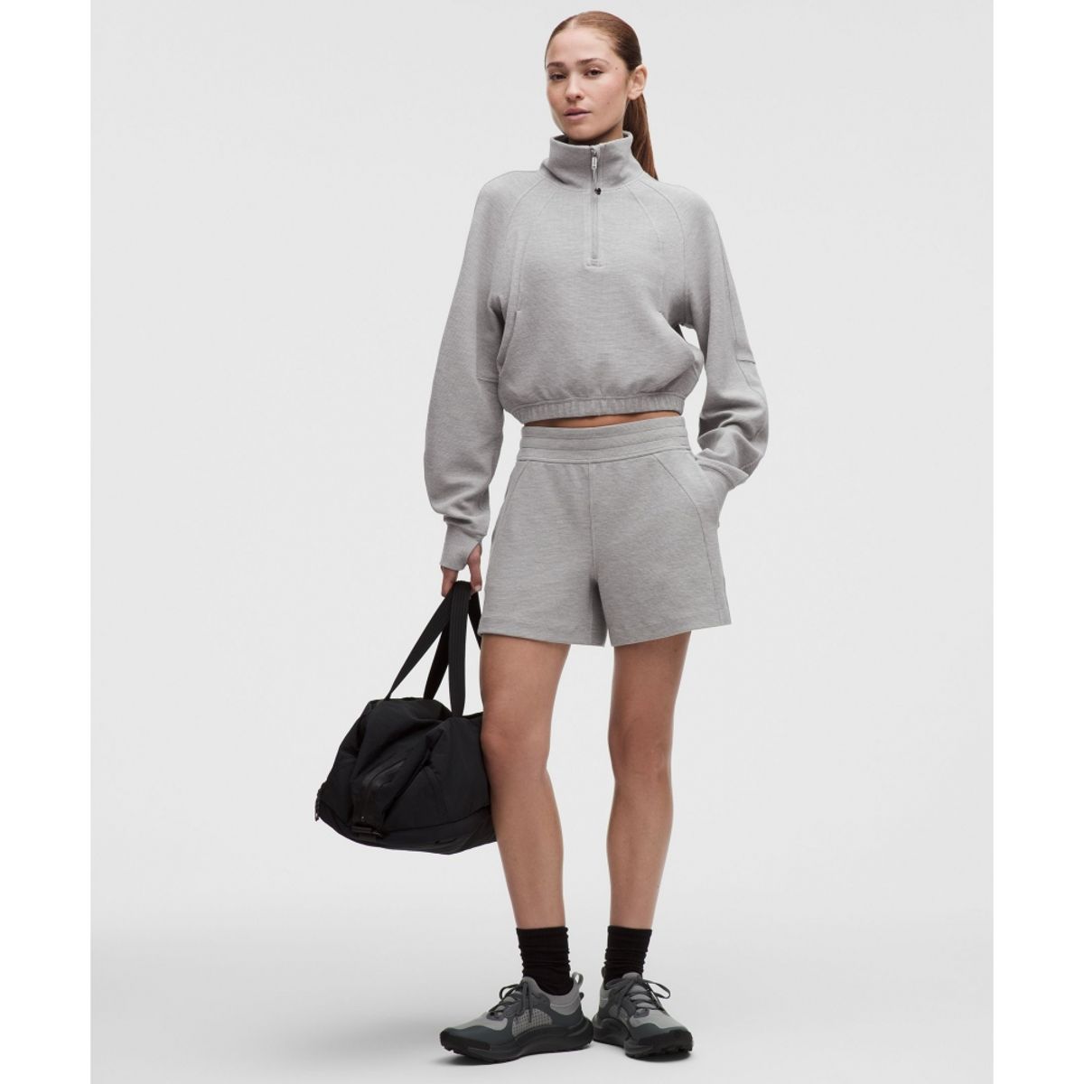 룰루레몬(LULULEMON) 스쿠바 하이라이즈 쇼츠 5inch *와플