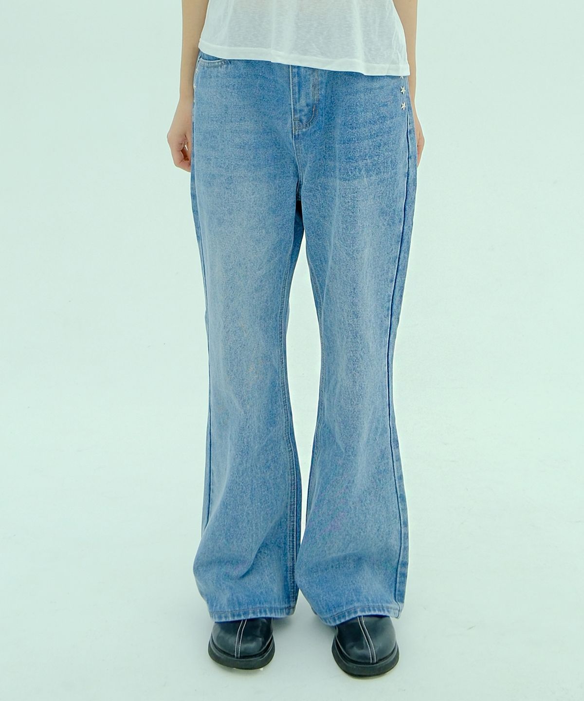 그레이티스트(THE GREATEST) Star Rivet Denim BL