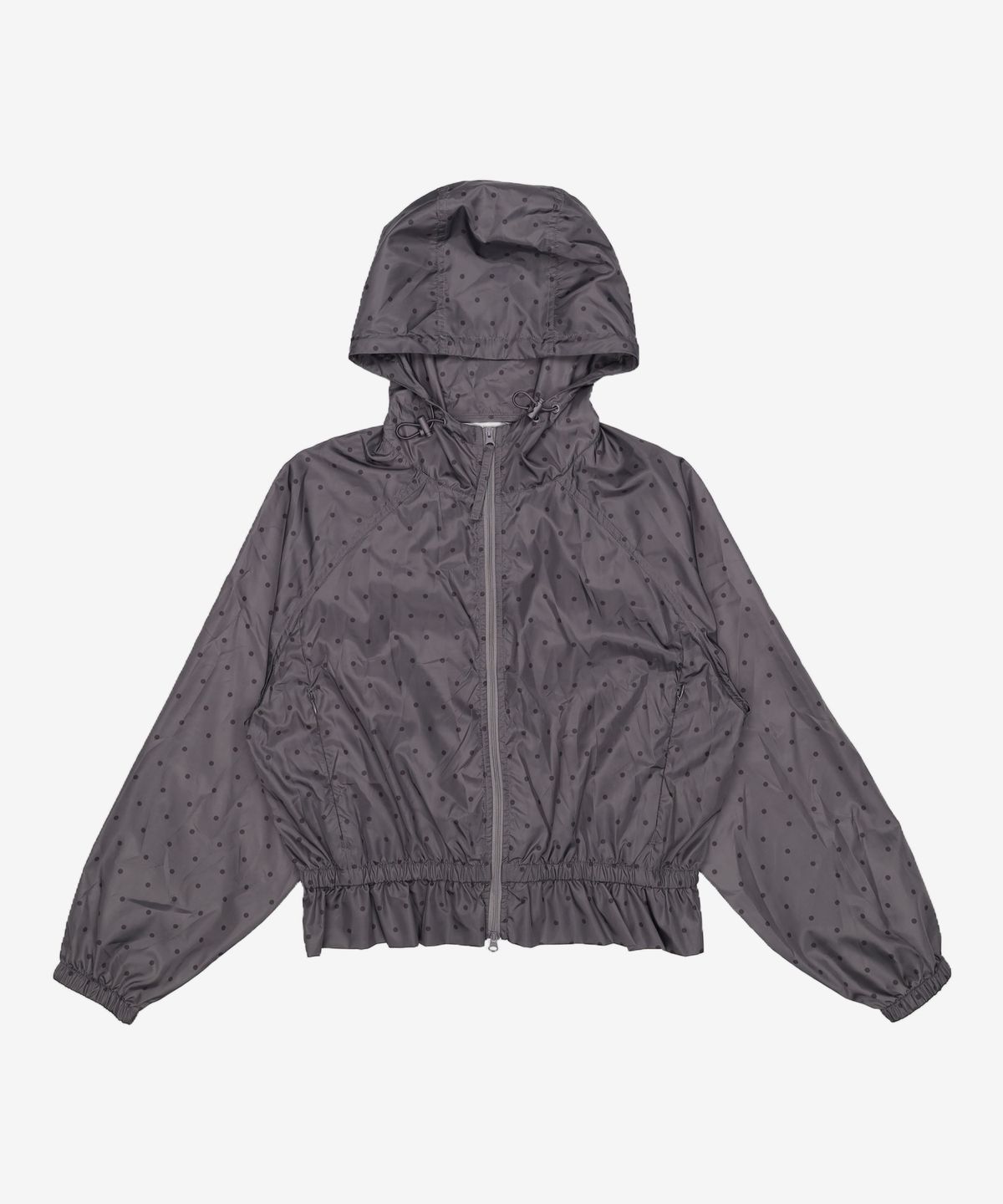 세컨모놀로그(SECONDMONO) Ruffle Dot Windbreaker FREE
