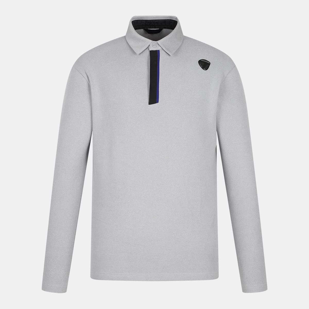 테일러메이드 어패럴(TAYLORMADE APPAREL) 26FW 남성 기모 단작 컬러 포인트 카라 티셔츠 TT6-34HG41-190