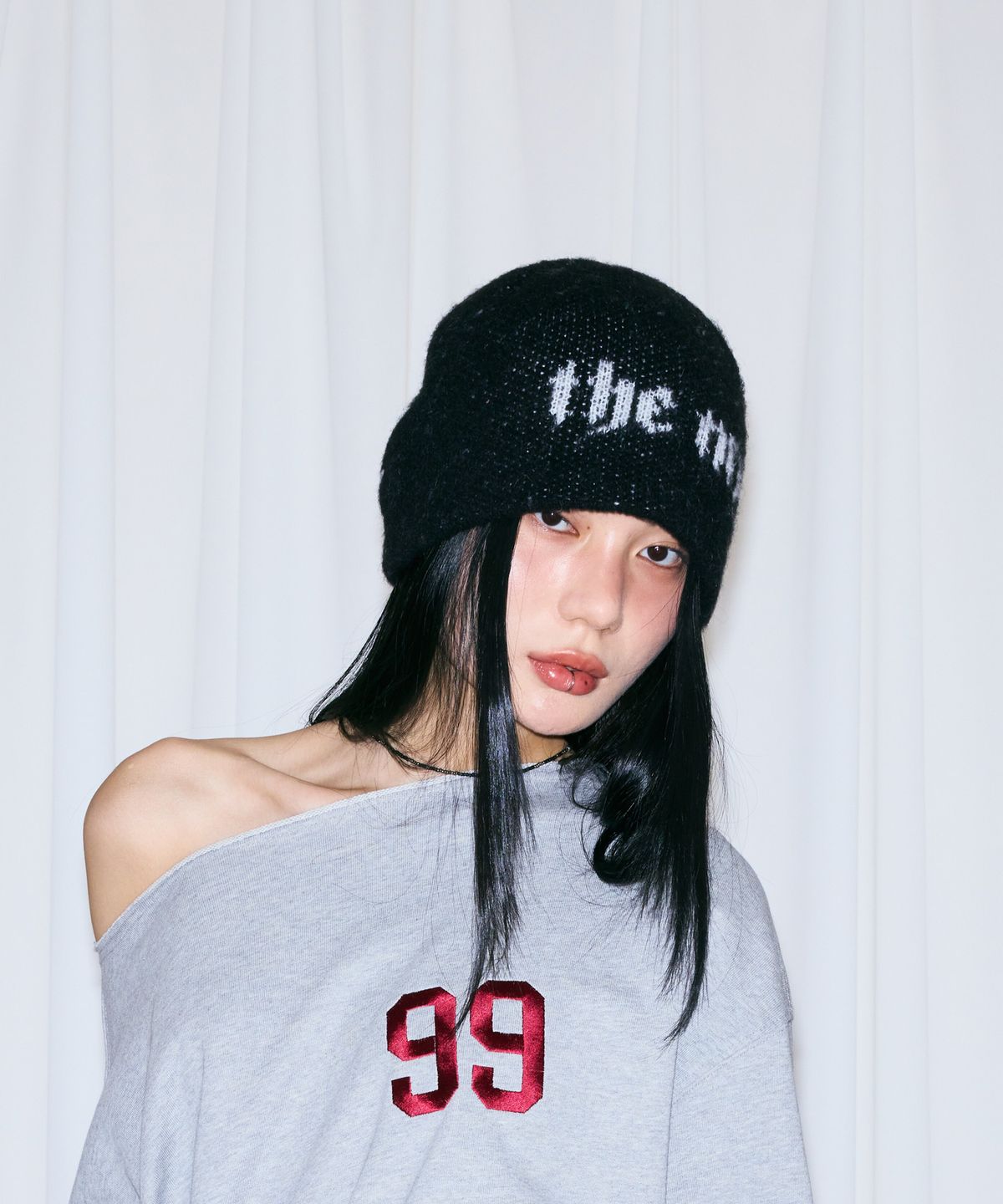 미스테리어스호텔(THE MYSTERIOUS HOTEL) MYSTERIOUS BEANIE [BLACK]