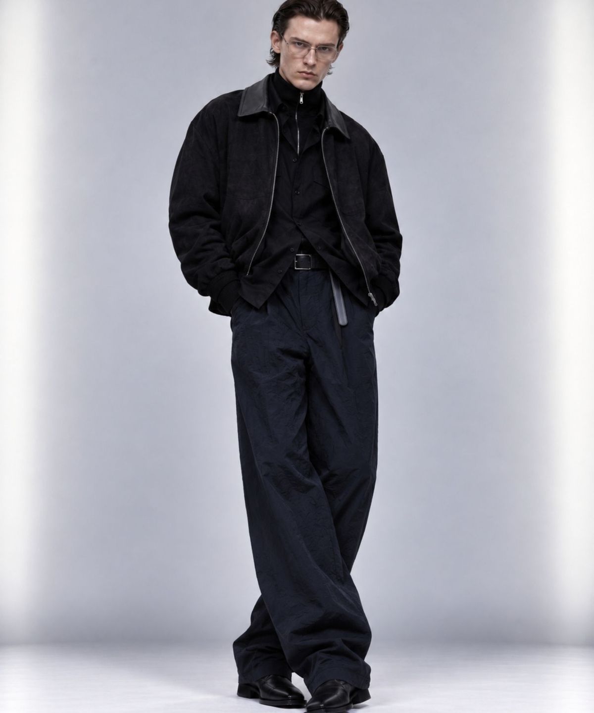 오디너리피플(ORDINARY PEOPLE) RE Athletic Classic Tech Pants [NAVY]