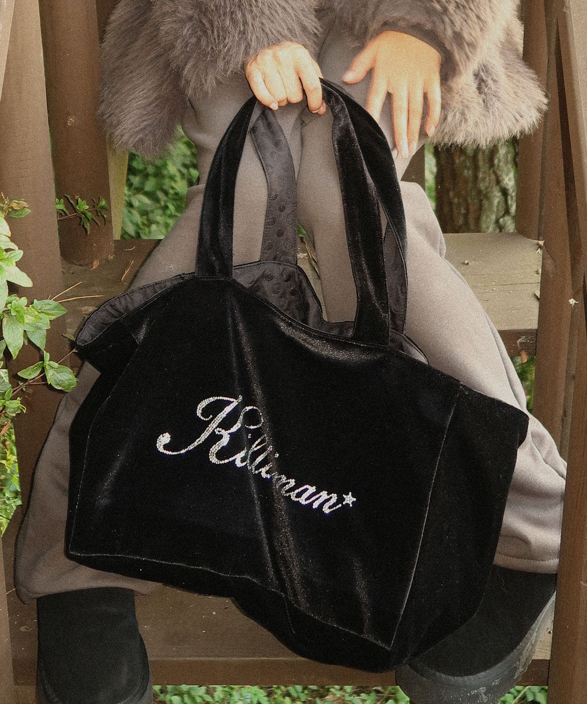 킬리만(KILLIMAN) Dessert Reversible Bag - Velvet Black