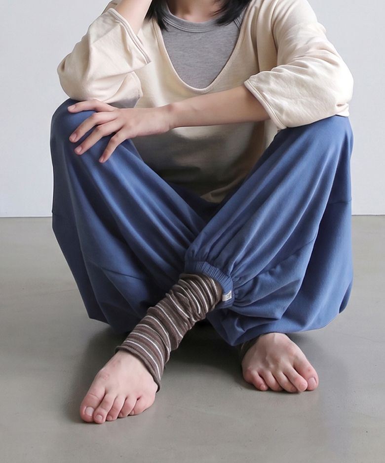 소프트 기모 스트라이프 멀티 워머
