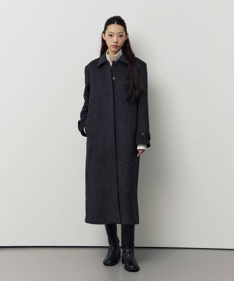 Poise Long Coat (black)
