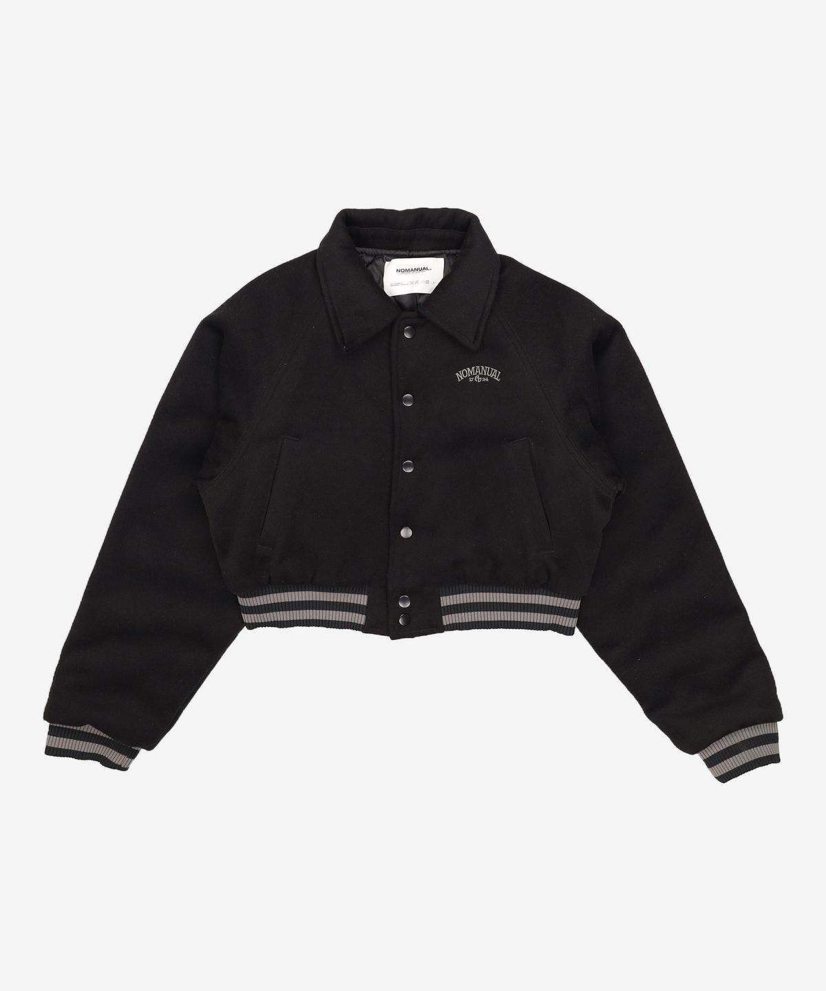 노매뉴얼(NOMANUAL) W.S VARSITY JACKET S
