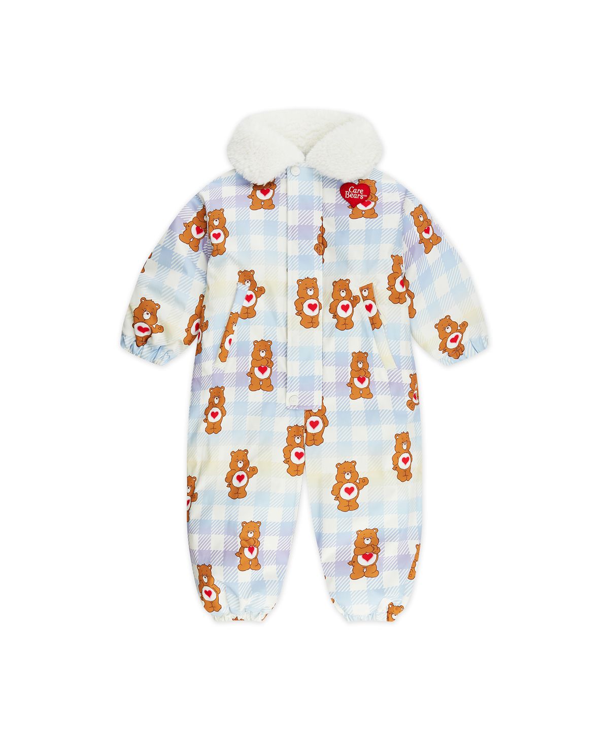 케어베어(CAREBEARS) 뽀글카라타이다이스키방한수트